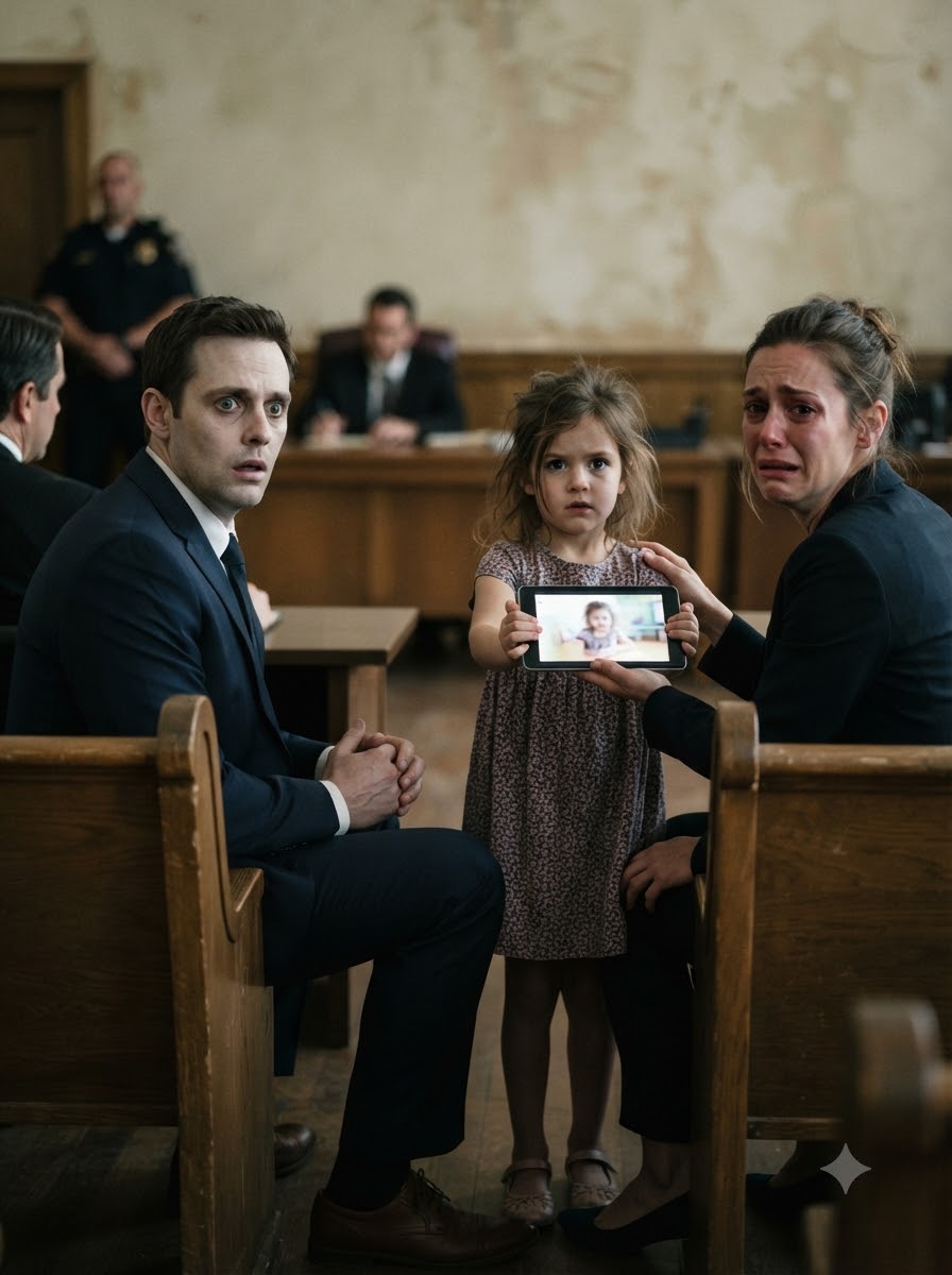My Daughter’s Hidden Courtroom Recording Exposed What My Husband Put in My Glass
