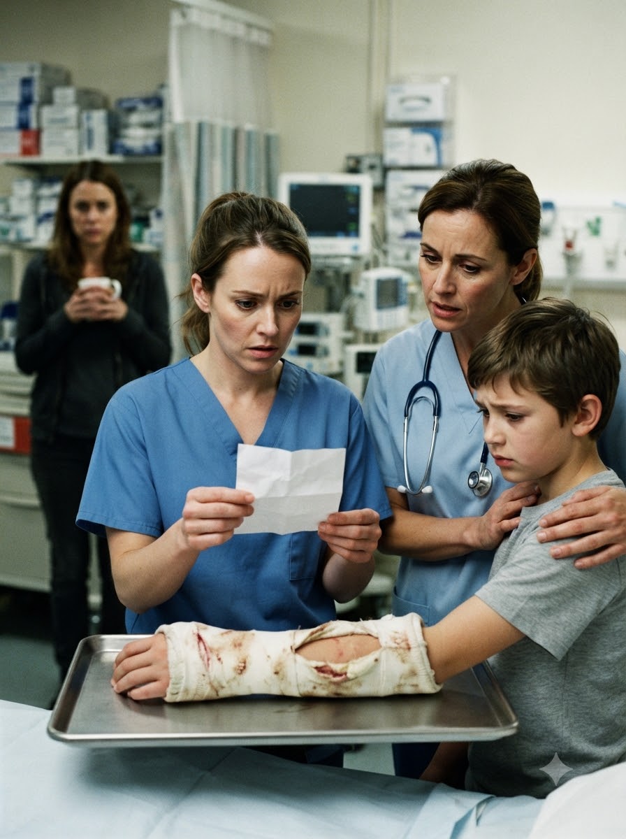 She Begged Me Not to Cut His Cast—Then I Found His Note