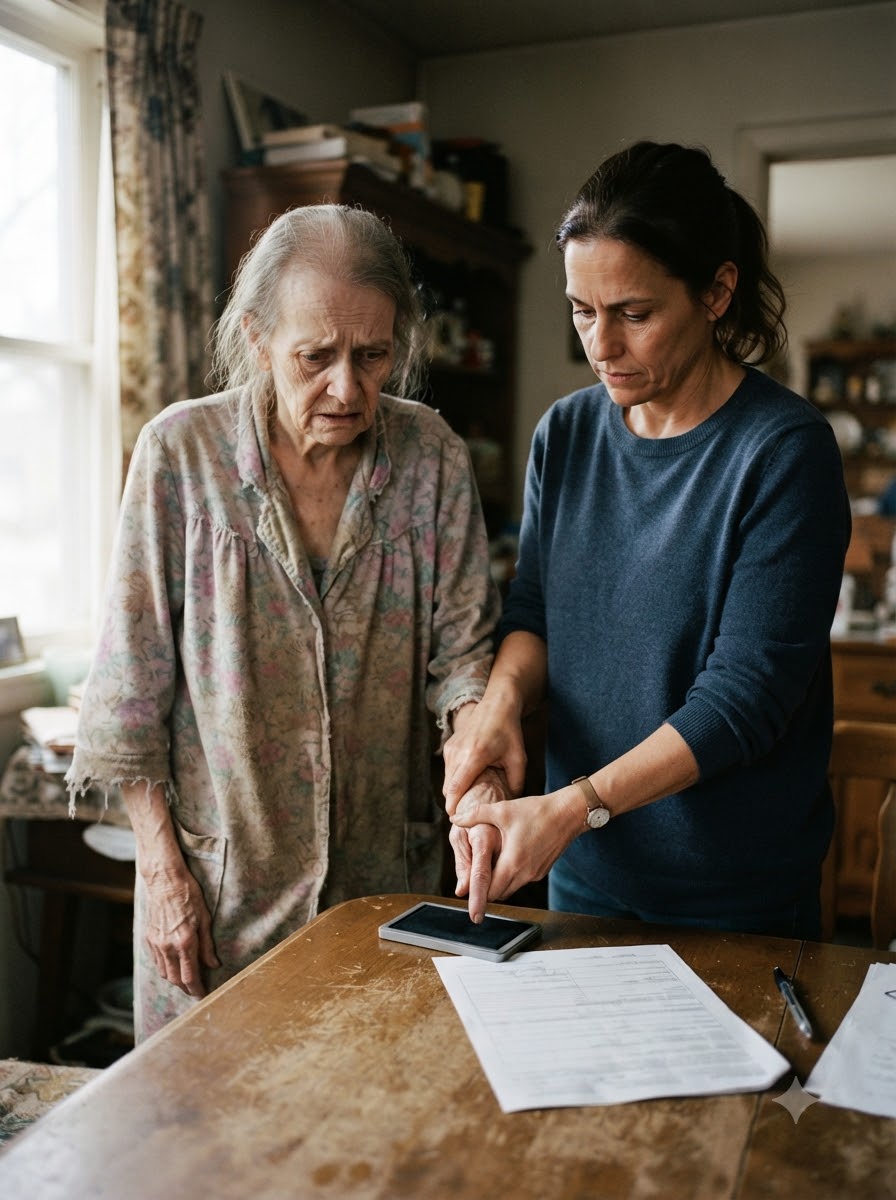 I Paid for Mom’s Nurse—Her Photo Frame Caught Brenda With the Deed